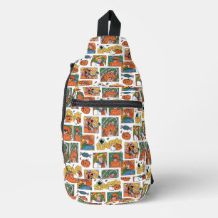 Scooby-Doo Halloween-Fotos Muster Crossbody Bag