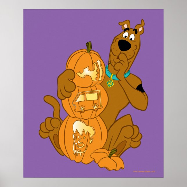 Scooby-Doo | Halloween Jack-O-Lantern Poster (Vorne)