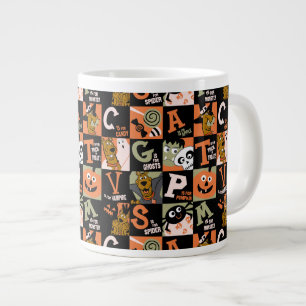 Scooby-Doo Halloween Pattern Jumbo-Tasse