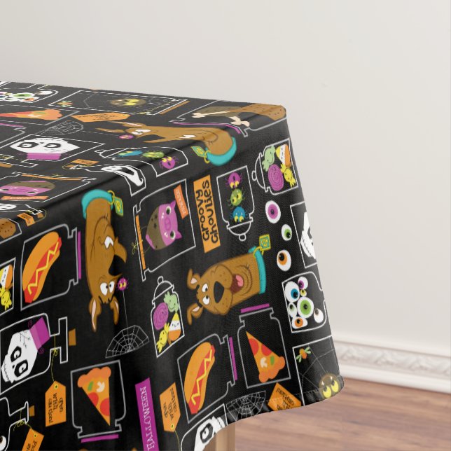 Scooby-Doo | Halloween Scooby-Doo-Muster Tischdecke (Beispiel)