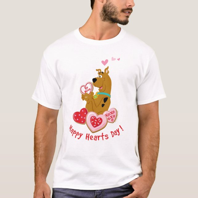 Scooby-Doo - Happy Hearts Day T-Shirt (Vorderseite)