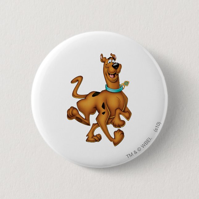Scooby-Doo Happy Walk Button (Vorderseite)