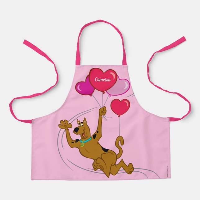 Scooby Doo - Heart Ballons Schürze (Vorderseite)
