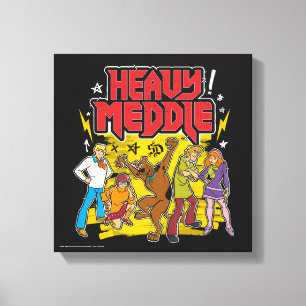 Scooby-Doo   "Heavy Meddle" Grafik Leinwanddruck