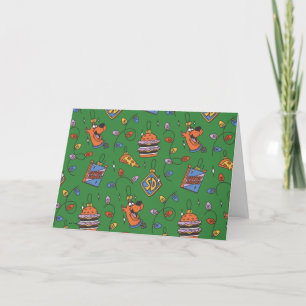 Scooby Doo Holiday Snack Lights Muster Feiertagskarte