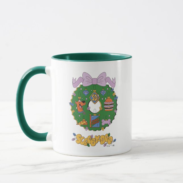 Scooby-Doo Holiday Snack Wreath Graphic Tasse (Links)