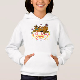 Scooby-Doo Hot Dog Neon Sign Hoodie