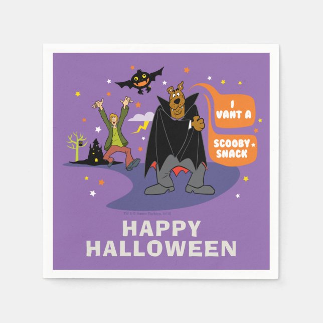 Scooby-Doo I Serviette (Vorderseite)