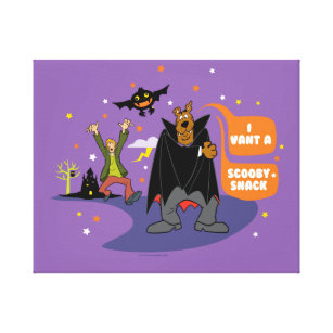 Scooby-Doo   I Vant a Scooby Snack Leinwanddruck