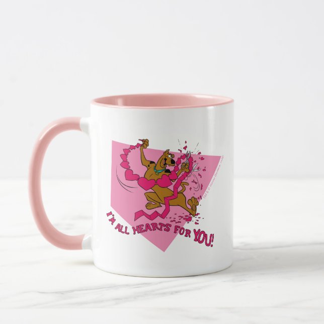 Scooby-Doo - Ich bin für dich das Herz Tasse (Links)