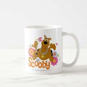 Scooby-Doo in den Blumen Kaffeetasse