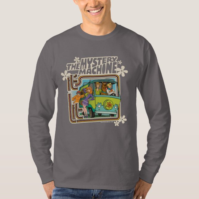Scooby-Doo | "It's Lit" Mystery Machine Graphic T-Shirt (Vorderseite)