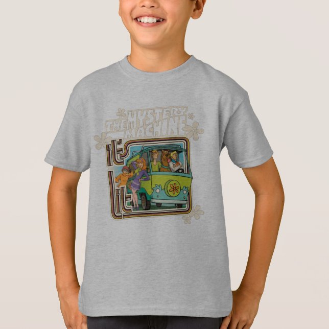 Scooby-Doo | "It's Lit" Mystery Machine Graphic T-Shirt (Vorderseite)