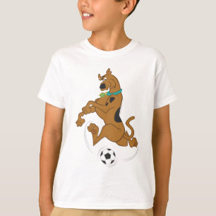 Scooby-Doo Kicking Soccer Ball T-Shirt