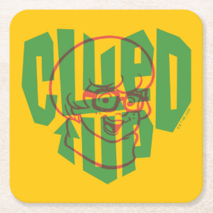 Scooby-Doo   Klugen Rechteckiger Pappuntersetzer