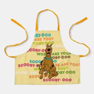 Scooby-Doo läuft "Wo bist du?" Schürze