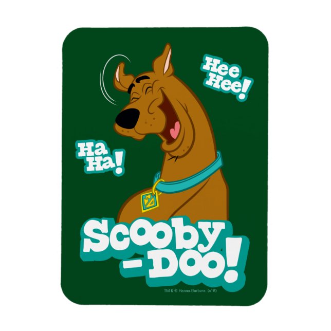 Scooby Doo Laughing Magnet (Vertikal)