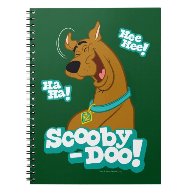 Scooby Doo Laughing Notizblock (Vorderseite)