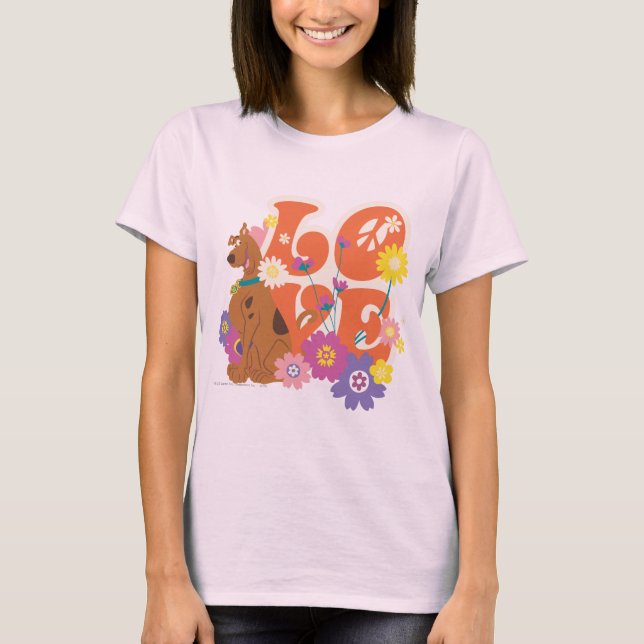 Scooby-Doo "Liebe" T-Shirt (Vorderseite)