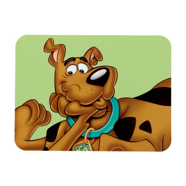 Scooby-Doo lying Down Magnet (Horizontal)