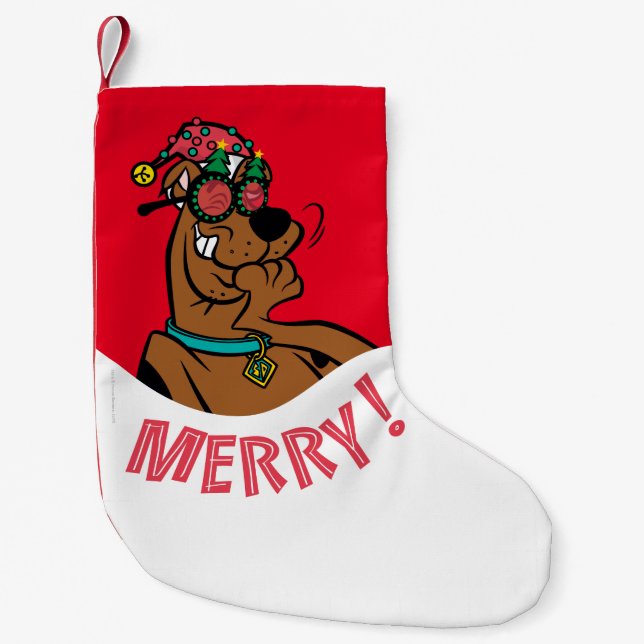 Scooby-Doo Merry Laughter Kleiner Weihnachtsstrumpf (Vorderseite)