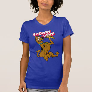 Scooby-Doo mit Pizza-Scheibe T-Shirt