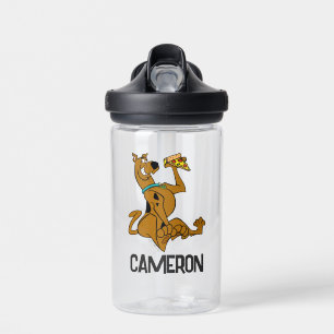 Scooby Doo mit Pizza Slice Name hinzufügen Trinkflasche