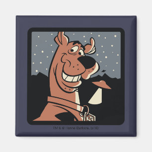 Scooby-Doo mit UFO Magnet