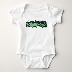 Scooby-Doo! Monster-Silhouette-Logo Baby Strampler