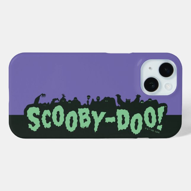 Scooby-Doo! Monster-Silhouette-Logo Case-Mate iPhone Hülle (Rückseite (Horizontal))