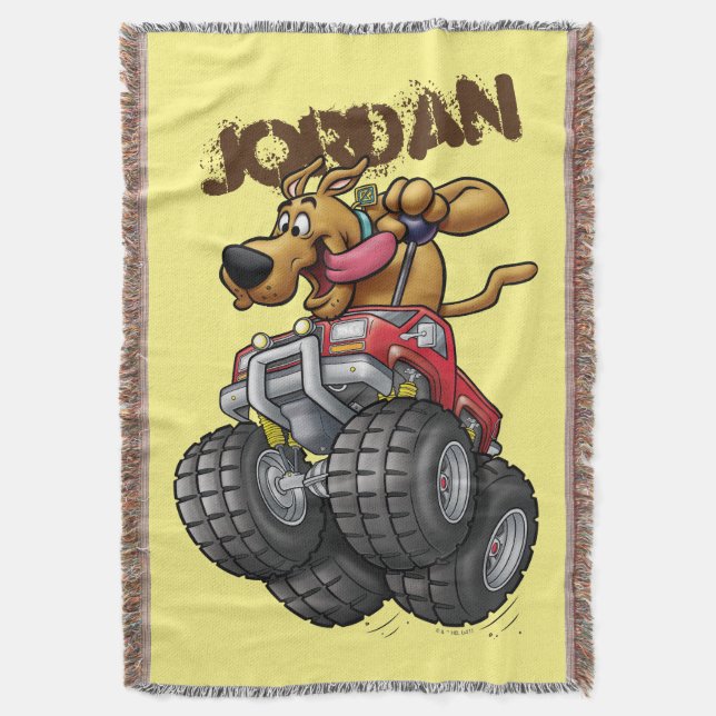 Scooby-Doo Monster Truck Decke (Vorderseite Vertikal)