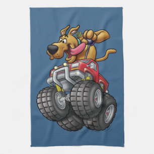 Scooby-Doo Monster Truck Geschirrtuch