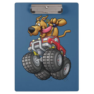 Scooby-Doo Monster Truck Klemmbrett