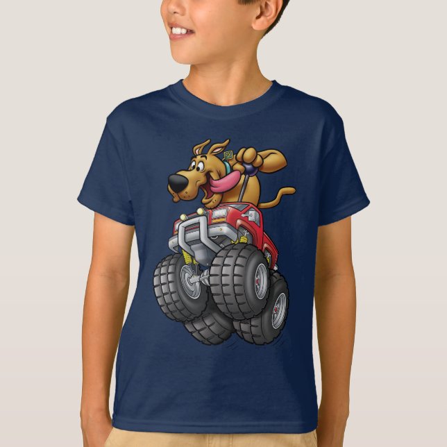 Scooby Doo Monster Truck T-Shirt (Vorderseite)