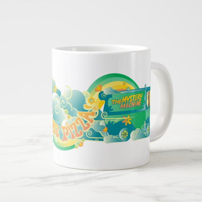 Scooby-Doo | Mysteriemaschine "Ich bremse für Pizz Jumbo-Tasse (Vorderseite Rechts)