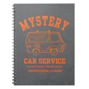 Scooby-Doo "Mystery Car Service" Graphic Notizblock