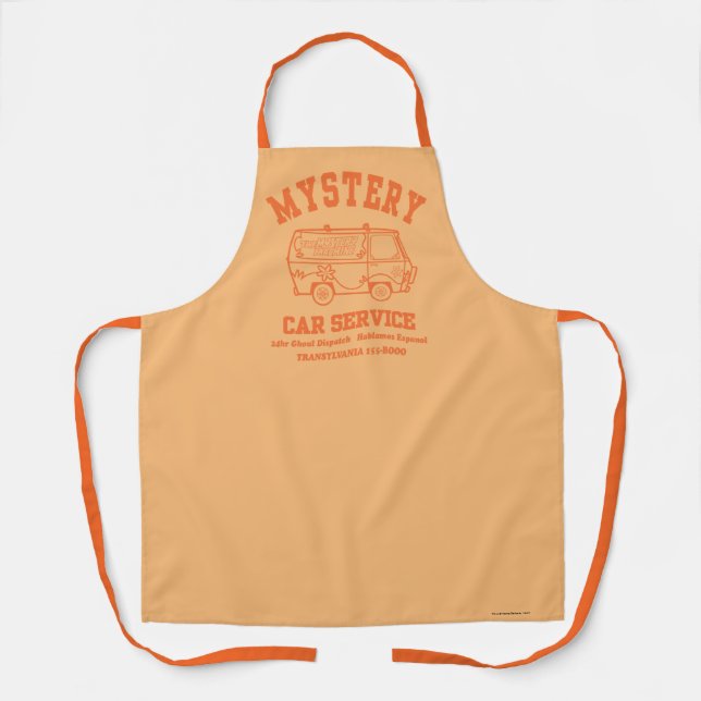 Scooby-Doo "Mystery Car Service" Graphic Schürze (Vorderseite)