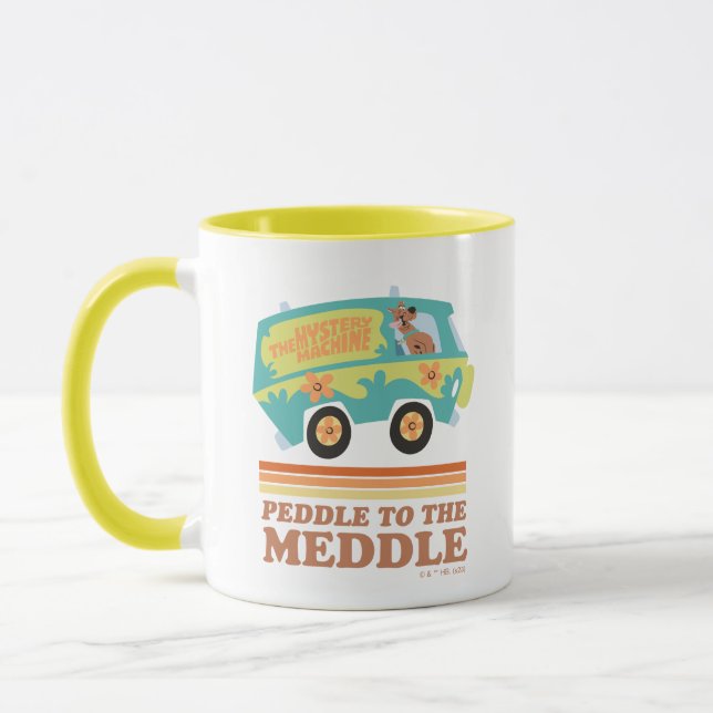 Scooby-Doo Mystery Machine "Peddle to the Meddle" Tasse (Links)