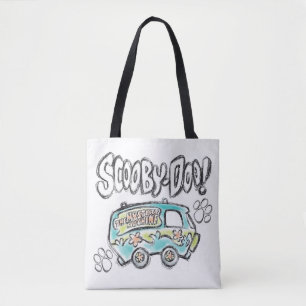 Scooby-Doo Mystery Machine Sketch Tasche