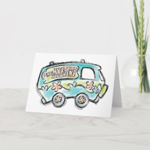 Scooby-Doo Mystery Machine Skizze Karte