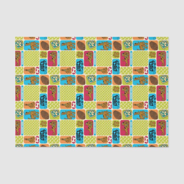 Scooby-Doo-Mystery-Muster Seidenpapier (Vorderseite)