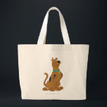 Scooby-Doo Niedlicher als Niedlich Jumbo Stoffbeutel<br><div class="desc">Scooby Doo Character Art</div>
