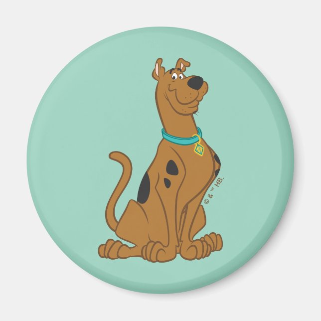 Scooby-Doo Niedlicher als Niedlich Magnet (Vorne)
