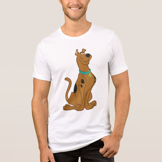 Scooby-Doo Niedlicher als Niedlich Tri-Blend Shirt (Vorderseite)