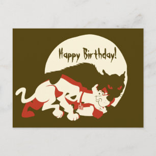 Scooby-Doo "On the Prowl" Postkarte