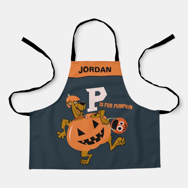 Scooby-Doo | P ist für Pumpkin Schürze (Vorderseite)