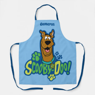 Scooby-Doo Paw Print Character Abzeichen Schürze