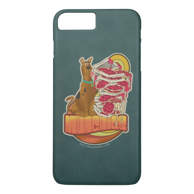 Scooby-Doo | Pile of Pizza "Munchies" Graphic Case-Mate iPhone Hülle (Rückseite)