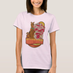 Scooby-Doo Pile of Pizza "Munchies" Graphic T-Shirt