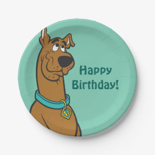 Scooby-Doo Puppy Eyes Pappteller